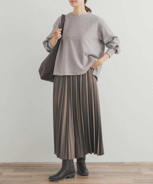 URBAN RESEARCH DOORS（アーバンリサーチドアーズ）の「ツイルプリーツスカート（スカート・レディース・ベージュ/ブラック/アイボリー・FREE）」の17枚目の写真