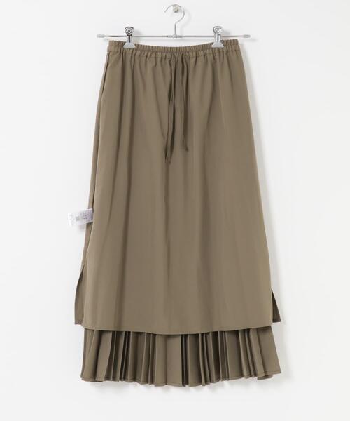 URBAN RESEARCH DOORS（アーバンリサーチドアーズ）の「ツイルプリーツスカート（スカート・レディース・ベージュ/ブラック/アイボリー・FREE）」の21枚目の写真
