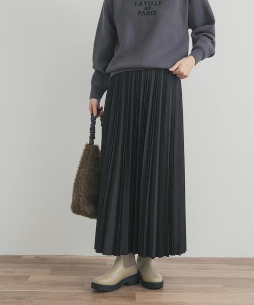 セール】ツイルプリーツスカート｜冬服/秋冬/ウエストゴム/プリーツ