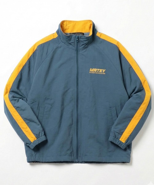 ８(eight)（エイト）の「ウェーブ切替ナイロンブルゾン（ブルゾン・メンズ・サックスブルー/ブラック/ブルー・MEDIUM/LARGE）」の3枚目の写真