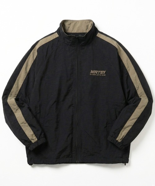 ８(eight)（エイト）の「ウェーブ切替ナイロンブルゾン（ブルゾン・メンズ・サックスブルー/ブラック/ブルー・MEDIUM/LARGE）」の2枚目の写真