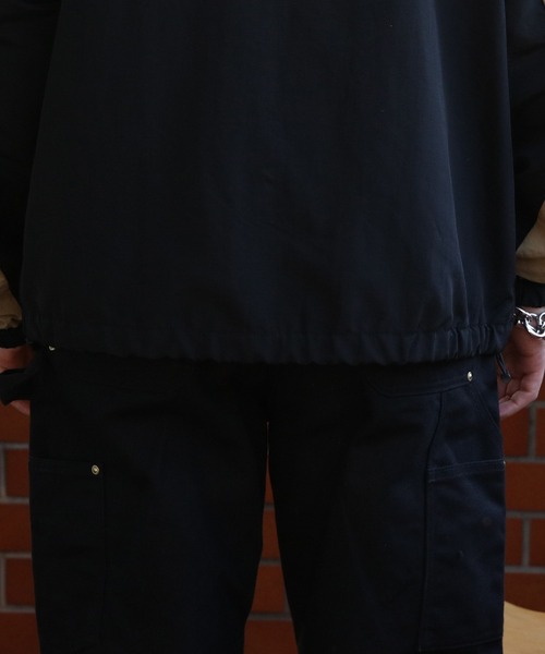 ８(eight)（エイト）の「ウェーブ切替ナイロンブルゾン（ブルゾン・メンズ・サックスブルー/ブラック/ブルー・MEDIUM/LARGE）」の20枚目の写真