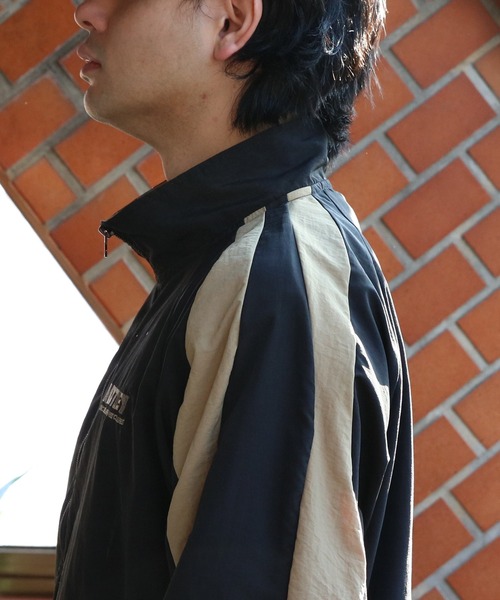 ８(eight)（エイト）の「ウェーブ切替ナイロンブルゾン（ブルゾン・メンズ・サックスブルー/ブラック/ブルー・MEDIUM/LARGE）」の22枚目の写真