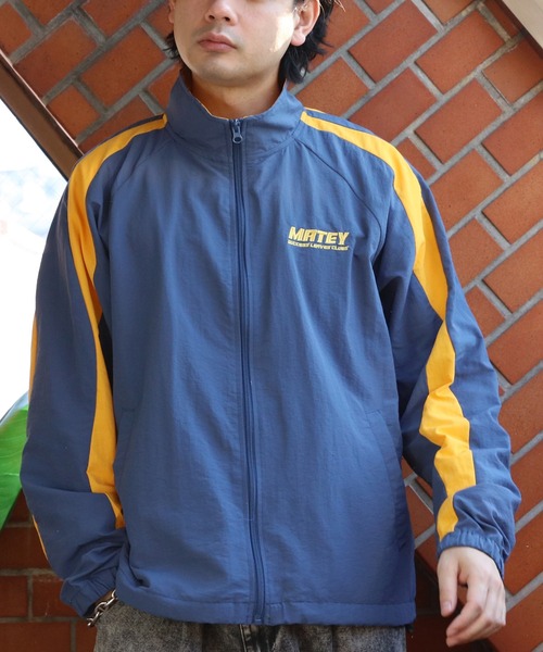 ８(eight)（エイト）の「ウェーブ切替ナイロンブルゾン（ブルゾン・メンズ・サックスブルー/ブラック/ブルー・MEDIUM/LARGE）」の8枚目の写真