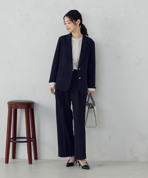 MONO COMME CA(モノコムサ)の「型押しハンドルバッグ(ハンドバッグ・レディース・ベージュ/ブラック/グレー・FREE)」の10枚目の写真