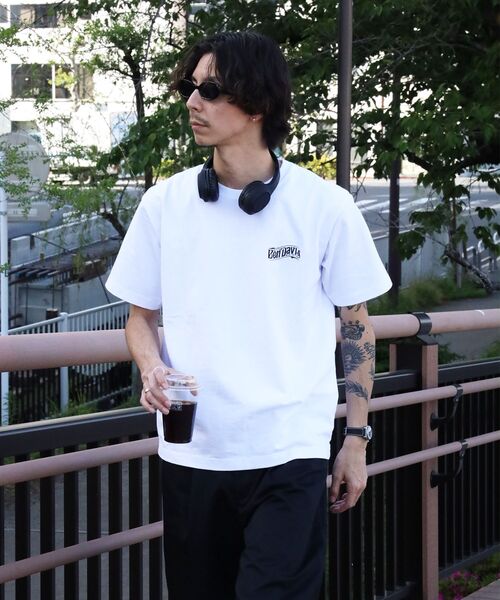 BEN DAVIS(ベンデイビス)の「【BEN DAVIS(ベンデイビス)】OLD SIGN VNTG TEE / Tシャツ クルーネック ワンポイント シンプル ユニセックス 加工(Tシャツ/カットソー・メンズ・ネイビー/ホワイト/ブラック・X-LARGE/LARGE/MEDIUM)」の4枚目の写真