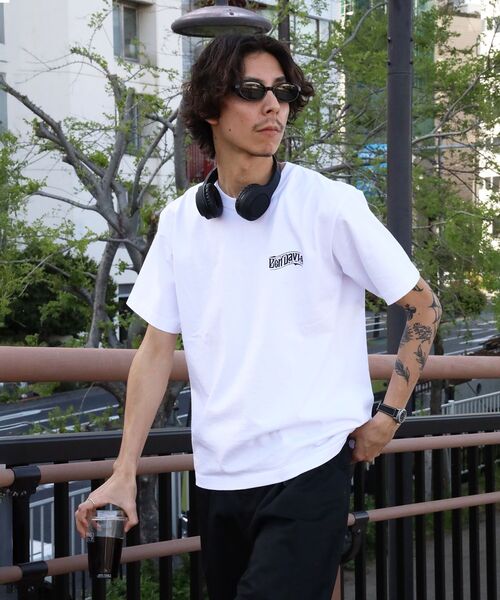 BEN DAVIS(ベンデイビス)の「【BEN DAVIS(ベンデイビス)】OLD SIGN VNTG TEE / Tシャツ クルーネック ワンポイント シンプル ユニセックス 加工(Tシャツ/カットソー・メンズ・ネイビー/ホワイト/ブラック・X-LARGE/LARGE/MEDIUM)」の5枚目の写真