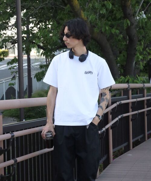 BEN DAVIS(ベンデイビス)の「【BEN DAVIS(ベンデイビス)】OLD SIGN VNTG TEE / Tシャツ クルーネック ワンポイント シンプル ユニセックス 加工(Tシャツ/カットソー・メンズ・ネイビー/ホワイト/ブラック・X-LARGE/LARGE/MEDIUM)」の8枚目の写真