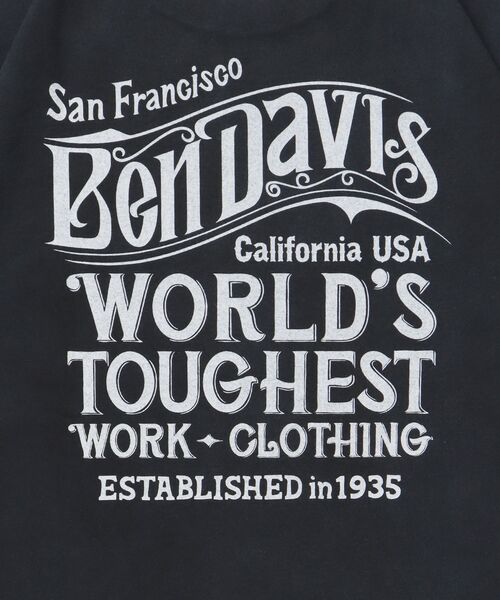 BEN DAVIS(ベンデイビス)の「【BEN DAVIS(ベンデイビス)】OLD SIGN VNTG TEE / Tシャツ クルーネック ワンポイント シンプル ユニセックス 加工(Tシャツ/カットソー・メンズ・ネイビー/ホワイト/ブラック・X-LARGE/LARGE/MEDIUM)」の17枚目の写真