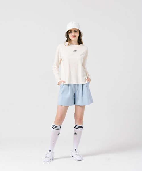 LORDLOAR(ロードロアル)の「ロロプリンティングベーシック長袖Tシャツアイボリー(Tシャツ/カットソー・レディース・その他・MEDIUM/SMALL/LARGE)」の5枚目の写真