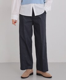 【通勤にもデイリーにも】CAVIAN ベーシックワイドパンツ/セットアップ可