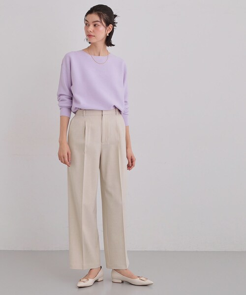 THE SHOP TK （ザ ショップ ティーケー ）の「【通勤・セレモニー】CAVIAN ベーシックワイドパンツ/セットアップ可（その他パンツ・レディース・ブラック/グレー/ライトベージュ/ネイビー系3・11/12/13/14）」の17枚目の写真