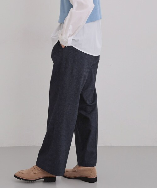 THE SHOP TK （ザ ショップ ティーケー ）の「【通勤・セレモニー】CAVIAN ベーシックワイドパンツ/セットアップ可（その他パンツ・レディース・ブラック/グレー/ライトベージュ/ネイビー系3・11/12/13/14）」の19枚目の写真