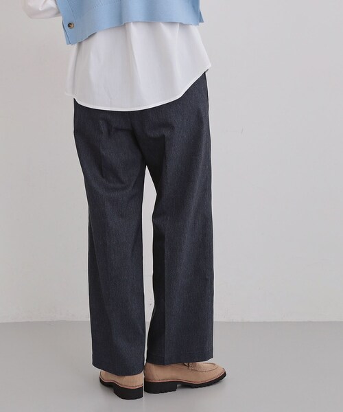 THE SHOP TK （ザ ショップ ティーケー ）の「【通勤・セレモニー】CAVIAN ベーシックワイドパンツ/セットアップ可（その他パンツ・レディース・ブラック/グレー/ライトベージュ/ネイビー系3・11/12/13/14）」の20枚目の写真