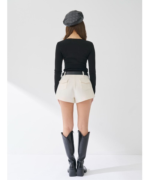 ボンディングツイードショートパンツ（その他パンツ）｜Darich