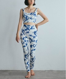 Lina la mer.（リナラメール）の「【Lina la mer.  リナラメール】マーブルレギンス ヨガウェア ヨガレギンス レギンス スポーツタイツ スイムウェア サウナ サウナウェア フィットネスレギンス フィットネスウェア フィットネス ボトム パンツ（その他パンツ）」