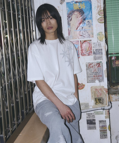 UNTITLED SEOUL（アンタイトル ソウル）の「アンタイトル ステリナイト ピグメントウォッシュ 半袖 オフホワイト（Tシャツ/カットソー・メンズ・その他・MEDIUM/LARGE/X-LARGE）」の6枚目の写真