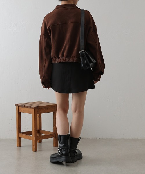 COLONY 2139（コロニートゥーワンスリーナイン）の「ミニプリーツスカート（スカート・レディース・ブラック/グレー・SMALL/MEDIUM）」の4枚目の写真