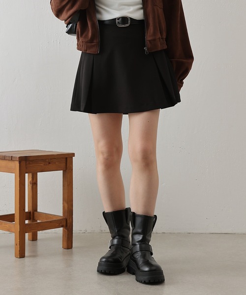 COLONY 2139（コロニートゥーワンスリーナイン）の「ミニプリーツスカート（スカート・レディース・ブラック/グレー・SMALL/MEDIUM）」の20枚目の写真