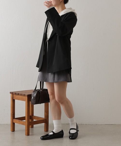 COLONY 2139（コロニートゥーワンスリーナイン）の「ミニプリーツスカート（スカート・レディース・ブラック/グレー・SMALL/MEDIUM）」の11枚目の写真