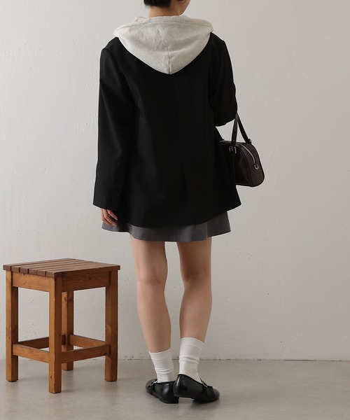 COLONY 2139（コロニートゥーワンスリーナイン）の「ミニプリーツスカート（スカート・レディース・ブラック/グレー・SMALL/MEDIUM）」の12枚目の写真