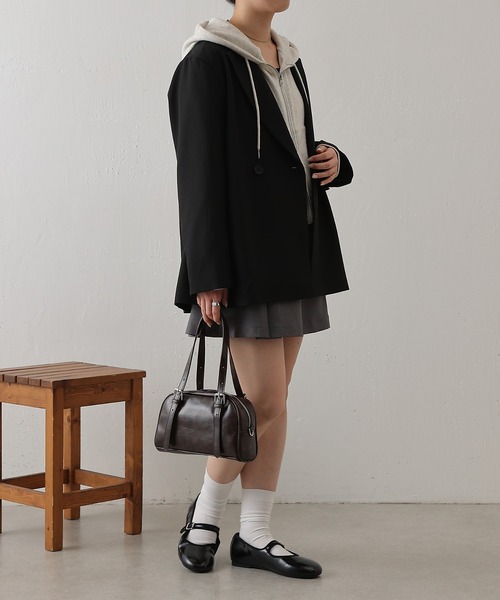 COLONY 2139（コロニートゥーワンスリーナイン）の「ミニプリーツスカート（スカート・レディース・ブラック/グレー・SMALL/MEDIUM）」の13枚目の写真