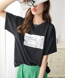 活躍!箔プリントTシャツ