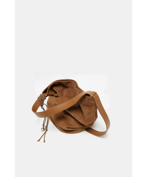 COURONNEの「Haru Shoulder 24 Suede_RIBSX25644BRX（ショルダーバッグ・レディース・ブラウン・FREE）」の8枚目の写真