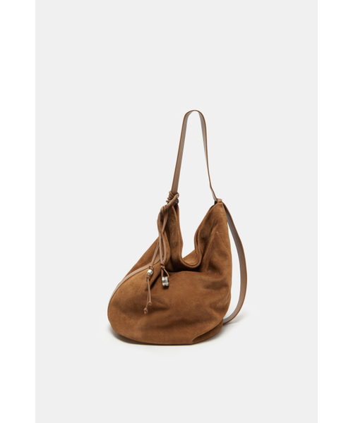COURONNEの「Haru Shoulder 24 Suede_RIBSX25644BRX（ショルダーバッグ・レディース・ブラウン・FREE）」の9枚目の写真