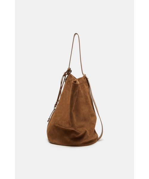 COURONNEの「Haru Shoulder 24 Suede_RIBSX25644BRX（ショルダーバッグ・レディース・ブラウン・FREE）」の10枚目の写真