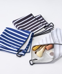 estaa（エスタ）の「【WEB限定】くっつきタオル ”ボーダー”（折りたたみ傘）」