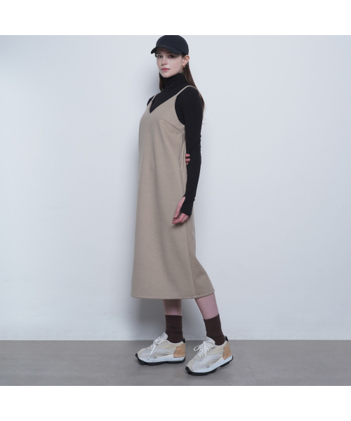 THE-ABON（エイボン）の「W212 suede ops beige（ワンピース・レディース・その他・FREE）」の3枚目の写真