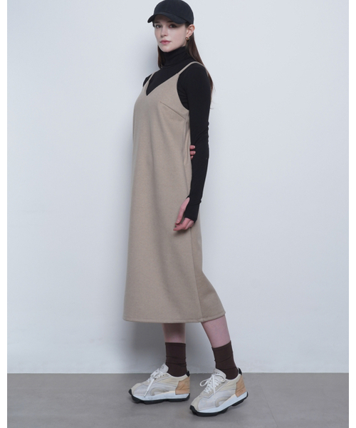 THE-ABON（エイボン）の「W212 suede ops beige（ワンピース・レディース・その他・FREE）」の4枚目の写真