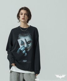 SLICK（スリック）の「【SLICK スリック】SLICK   THE JOKER Printed T-shirt ザ ジョーカー パウダー加工プリントTシャツ  オーバーサイズ シルエット  ビンテージ（Tシャツ/カットソー）」