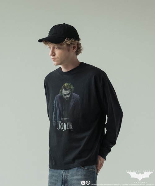 SLICK(スリック)の「【SLICK/スリック】SLICK / THE JOKER Printed T-shirt/ザ ジョーカー パウダー加工プリントTシャツ /オーバーサイズ シルエット/ ビンテージ(Tシャツ/カットソー・メンズ・ブラック系その他/ブラック系その他3/ブラック系その他5/ブラック系その他2/ブラック系その他4・2/3/1)」の7枚目の写真