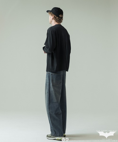 SLICK(スリック)の「【SLICK/スリック】SLICK / THE JOKER Printed T-shirt/ザ ジョーカー パウダー加工プリントTシャツ /オーバーサイズ シルエット/ ビンテージ(Tシャツ/カットソー・メンズ・ブラック系その他/ブラック系その他3/ブラック系その他5/ブラック系その他2/ブラック系その他4・2/3/1)」の12枚目の写真