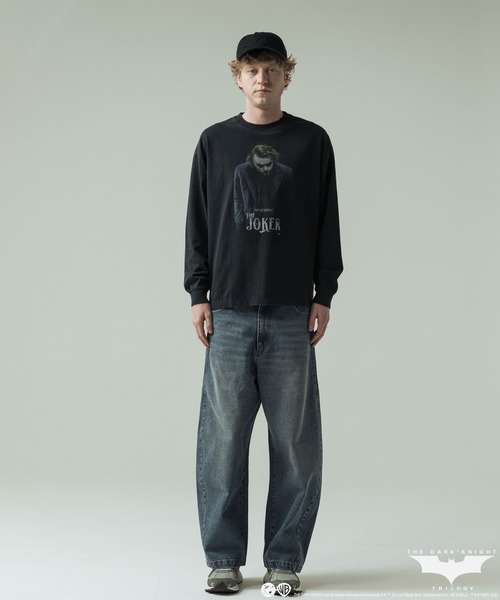 SLICK(スリック)の「【SLICK/スリック】SLICK / THE JOKER Printed T-shirt/ザ ジョーカー パウダー加工プリントTシャツ /オーバーサイズ シルエット/ ビンテージ(Tシャツ/カットソー・メンズ・ブラック系その他/ブラック系その他3/ブラック系その他5/ブラック系その他2/ブラック系その他4・2/3/1)」の14枚目の写真