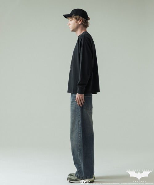 SLICK(スリック)の「【SLICK/スリック】SLICK / THE JOKER Printed T-shirt/ザ ジョーカー パウダー加工プリントTシャツ /オーバーサイズ シルエット/ ビンテージ(Tシャツ/カットソー・メンズ・ブラック系その他/ブラック系その他3/ブラック系その他5/ブラック系その他2/ブラック系その他4・2/3/1)」の15枚目の写真