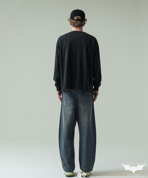 SLICK(スリック)の「【SLICK/スリック】SLICK / THE JOKER Printed T-shirt/ザ ジョーカー パウダー加工プリントTシャツ /オーバーサイズ シルエット/ ビンテージ(Tシャツ/カットソー・メンズ・ブラック系その他/ブラック系その他3/ブラック系その他5/ブラック系その他2/ブラック系その他4・2/3/1)」の16枚目の写真