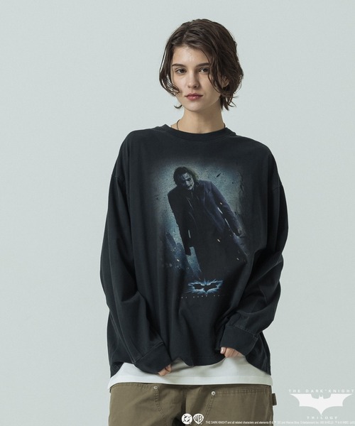 SLICK(スリック)の「【SLICK/スリック】SLICK / THE JOKER Printed T-shirt/ザ ジョーカー パウダー加工プリントTシャツ /オーバーサイズ シルエット/ ビンテージ(Tシャツ/カットソー・メンズ・ブラック系その他/ブラック系その他3/ブラック系その他5/ブラック系その他2/ブラック系その他4・2/3/1)」の18枚目の写真