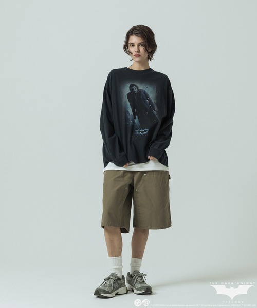 SLICK(スリック)の「【SLICK/スリック】SLICK / THE JOKER Printed T-shirt/ザ ジョーカー パウダー加工プリントTシャツ /オーバーサイズ シルエット/ ビンテージ(Tシャツ/カットソー・メンズ・ブラック系その他/ブラック系その他3/ブラック系その他5/ブラック系その他2/ブラック系その他4・2/3/1)」の20枚目の写真