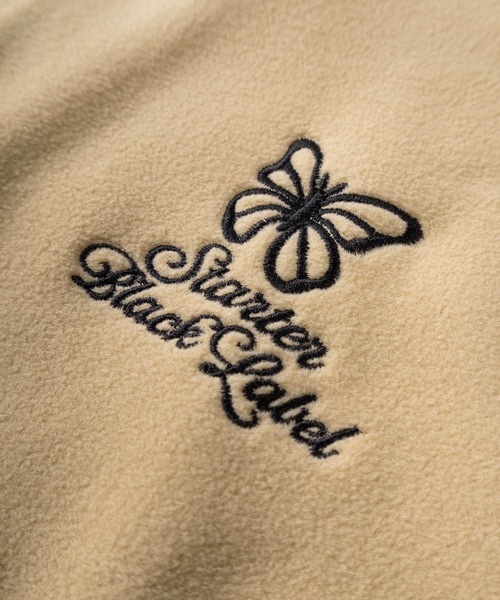 STARTER（スターター）の「【88】【STARTER/スターター】ワンポイント刺繍 サイドライン マイクロフリース ハーフジップ プルオーバー（スウェット・メンズ・ブラック/ブラック系その他/ホワイト系その他/グレー/オフホワイト/ベージュ・M/L/XL）」の22枚目の写真