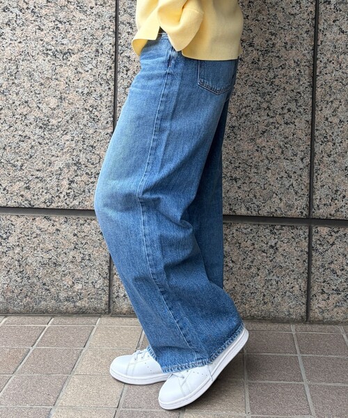 RED CARD TOKYO（レッドカード）の「【RED CARD/レッドカード】Kansas ミッドライズストレートデニム（デニムパンツ・レディース・ブルー・23/24/25/22）」の6枚目の写真