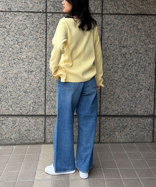 RED CARD TOKYO（レッドカード）の「【RED CARD/レッドカード】Kansas ミッドライズストレートデニム（デニムパンツ・レディース・ブルー・23/24/25/22）」の14枚目の写真