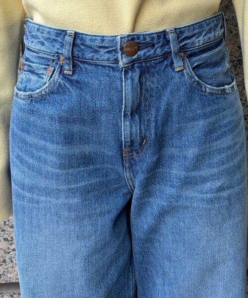 RED CARD TOKYO（レッドカード）の「【RED CARD/レッドカード】Kansas ミッドライズストレートデニム（デニムパンツ・レディース・ブルー・23/24/25/22）」の18枚目の写真