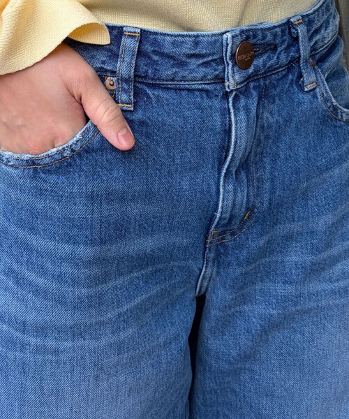 RED CARD TOKYO（レッドカード）の「【RED CARD/レッドカード】Kansas ミッドライズストレートデニム（デニムパンツ・レディース・ブルー・23/24/25/22）」の21枚目の写真