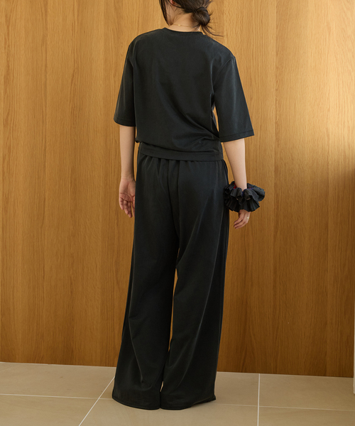 IENA LA BOUCLE(イエナラブークル)の「IENA LA BOUCLE Cupra mix Tシャツ(Tシャツ/カットソー・レディース・ベージュ/ブラック・FREE)」の12枚目の写真