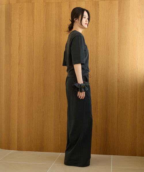 IENA LA BOUCLE(イエナラブークル)の「IENA LA BOUCLE Cupra mix Tシャツ(Tシャツ/カットソー・レディース・ベージュ/ブラック・FREE)」の13枚目の写真