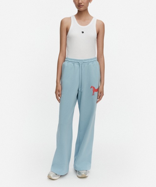 marimekko(マリメッコ)の「【kioski】 Varret Musta Tamma / sweat pants(スウェットパンツ・レディース・ライトブルー・SMALL/X-SMALL)」の1枚目の写真