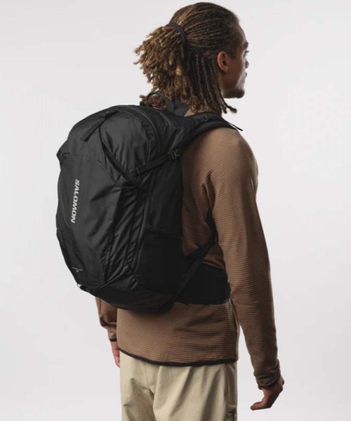 SALOMON（サロモン）の「【SALOMON】TRAILBLAZER 30／サロモン トレイルブレイザー30L バックパック（バックパック/リュック・メンズ・ブラック・FREE）」の6枚目の写真